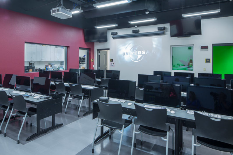 Faith Lutheran High School AV Production Room