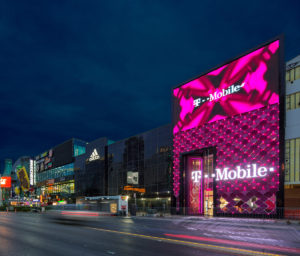 T-Mobile Signature Store on the Las Vegas Strip