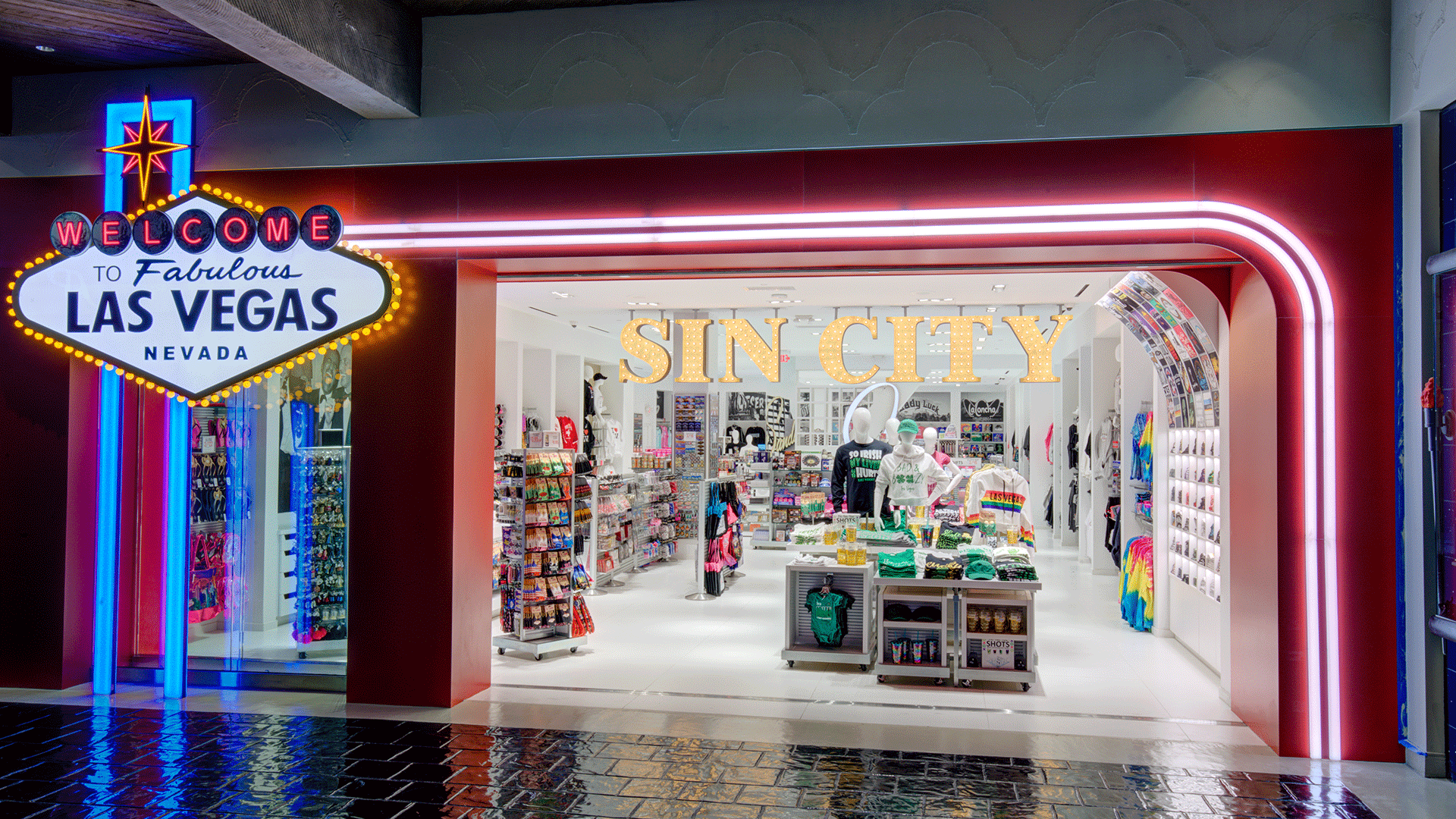 Project Profile: Welcome to Las Vegas Gift Shop Opens New Location in